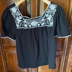Kate Spade embroidered top